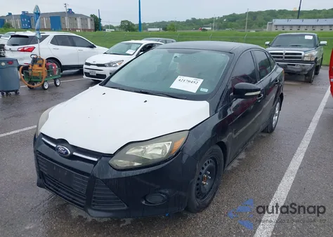2014 Ford Focus Se из США, поврежденный, VIN 1FADP3F25EL259487